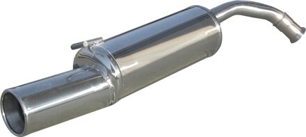 Toyota InoxCar uitlaat passend voor Toyota Yaris 1.5 Turbo 2003- 102mm IXTOYA03102