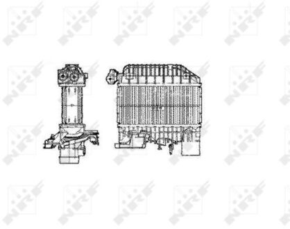 Toyota Intercooler, inlaatluchtkoeler 30856