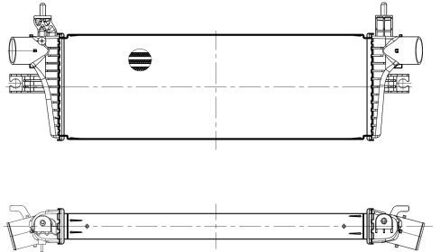 Toyota Intercooler, inlaatluchtkoeler 309117