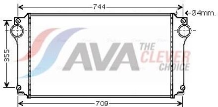 Toyota Intercooler, inlaatluchtkoeler TOA4362