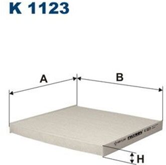 Toyota Interieurfilter K1123