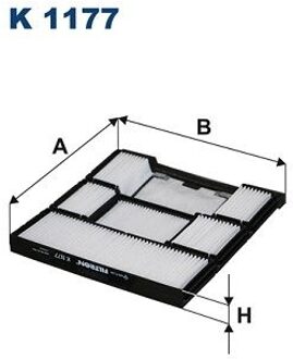 Toyota Interieurfilter K1177