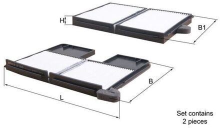 Toyota Interieurfilter LA186S