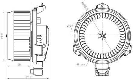 Toyota Interieurventilatie 34277