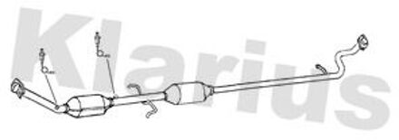 Toyota Katalysator 323655