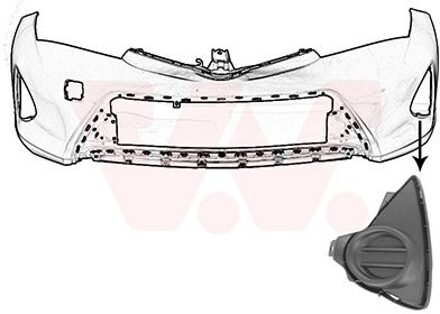 Toyota Luchtgrille Onder L. 5407593