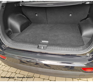 Toyota MAX6 Pasklare Achterbumperbeschermfolie Toyota Avensis III Touring Sports 2015- - Carbon-look BFMAX2105