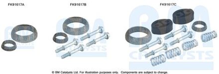 Toyota Montageset, katalysator FK91617