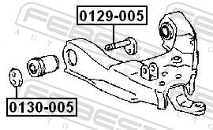 Toyota Naloopschaal, aslichaam 0130005