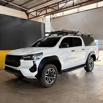 Toyota Oneway Set spatbordverbreders (Fender Flares) passend voor Toyota Hilux 8e Gen. Facelift 2020 OWFF02016