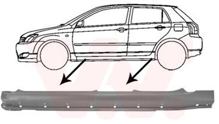 Toyota Plaatwerkdeel Dorpel