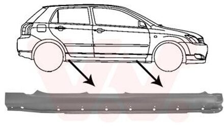 Toyota Plaatwerkdeel Dorpel