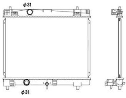 Toyota Radiateur 53533