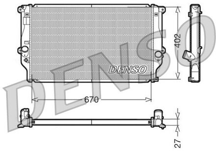 Toyota Radiateur DRM50025