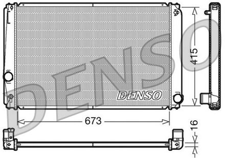 Toyota Radiateur DRM50051