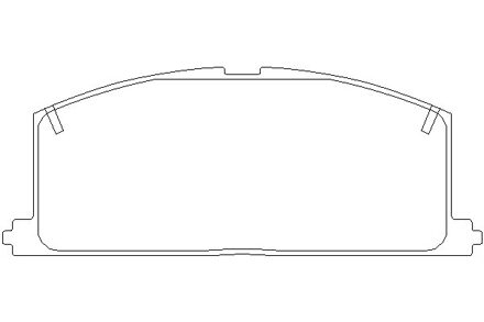 Toyota Remblokken set 2087001