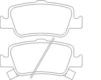 Toyota Remblokken set 2466401