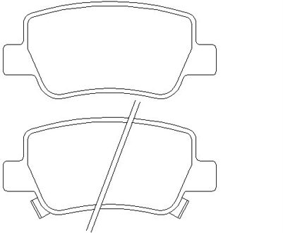 Toyota Remblokken set 2488501