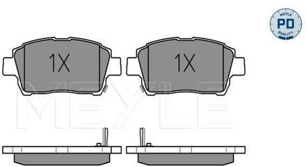 Toyota Remblokkenset, schijfrem 0252351017PD