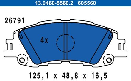 Toyota Remblokkenset, schijfrem 13046055602