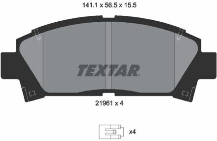 Toyota Remblokkenset, schijfrem 2196102