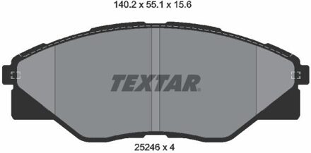 Toyota Remblokkenset, schijfrem 2524601