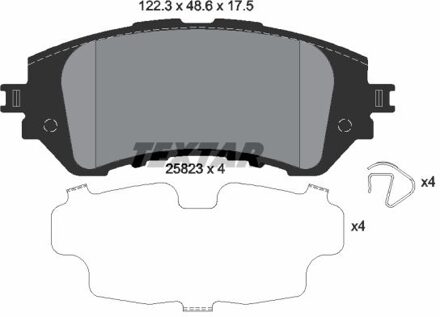 Toyota Remblokkenset, schijfrem 2582301