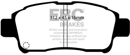 Toyota Remblokkenset, schijfrem DP1225