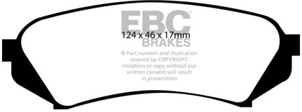 Toyota Remblokkenset, schijfrem DP1282