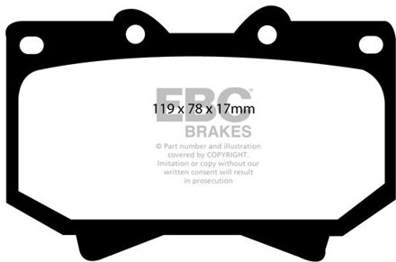 Toyota Remblokkenset, schijfrem DP1319