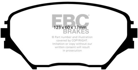 Toyota Remblokkenset, schijfrem DP1402