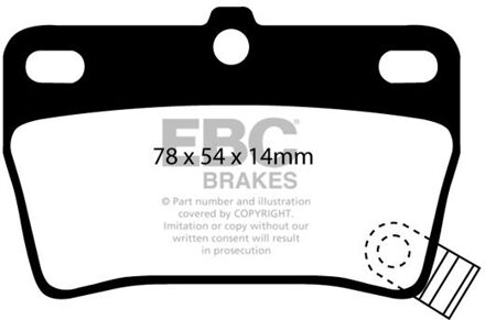 Toyota Remblokkenset, schijfrem DP1403