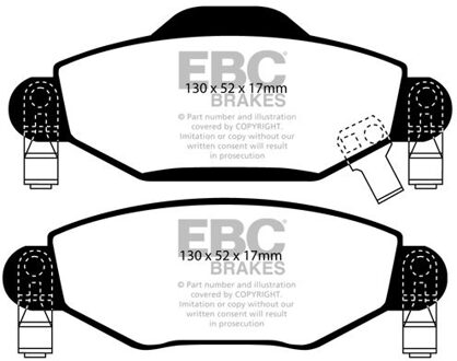 Toyota Remblokkenset, schijfrem DP1446