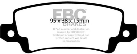 Toyota Remblokkenset, schijfrem DP1458