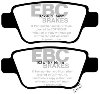 Toyota Remblokkenset, schijfrem DP1519