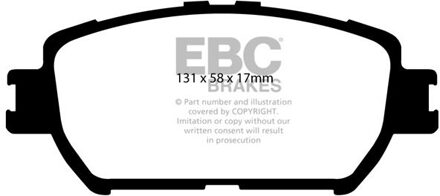 Toyota Remblokkenset, schijfrem DP1642