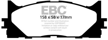 Toyota Remblokkenset, schijfrem DP1790