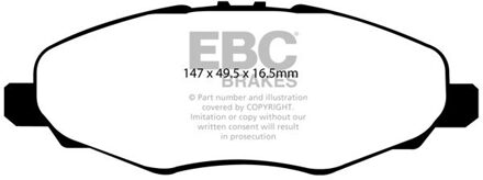 Toyota Remblokkenset, schijfrem DP1924