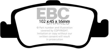 Toyota Remblokkenset, schijfrem DP1949