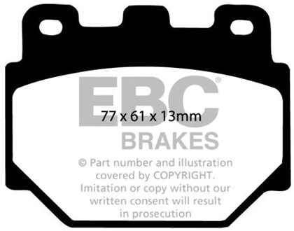 Toyota Remblokkenset, schijfrem DP195