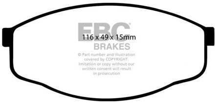 Toyota Remblokkenset, schijfrem DP419