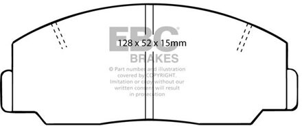 Toyota Remblokkenset, schijfrem DP424
