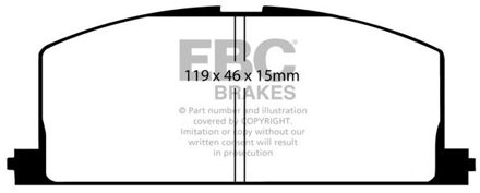 Toyota Remblokkenset, schijfrem DP453