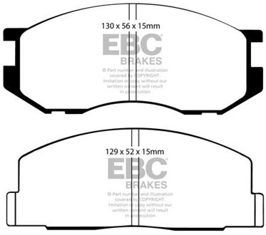 Toyota Remblokkenset, schijfrem DP536