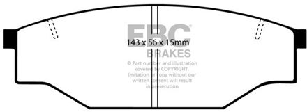 Toyota Remblokkenset, schijfrem DP539