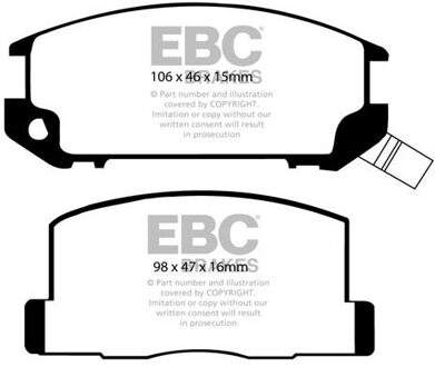 Toyota Remblokkenset, schijfrem DP602