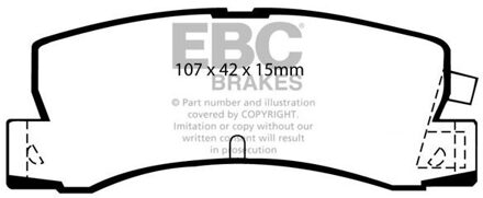 Toyota Remblokkenset, schijfrem DP629