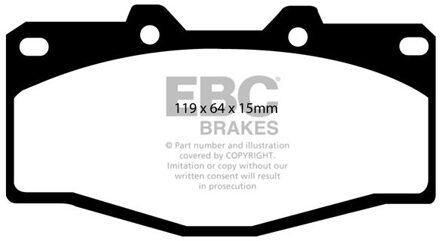 Toyota Remblokkenset, schijfrem DP797