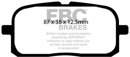 Toyota Remblokkenset, schijfrem DP852