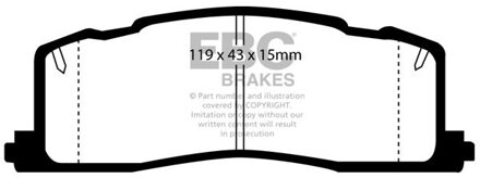 Toyota Remblokkenset, schijfrem DP878